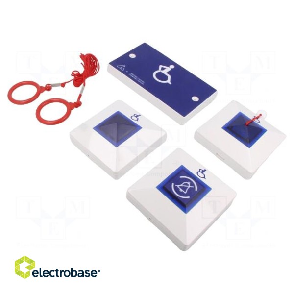 Emergency assist alarm kit | VoCALL | wall mount