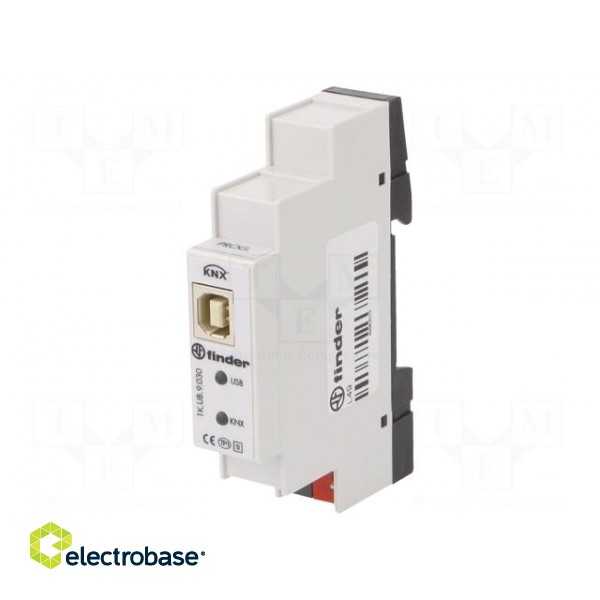 KNX-USB interface | for DIN rail mounting | 30VDC | IP40 | -5÷45°C image 1