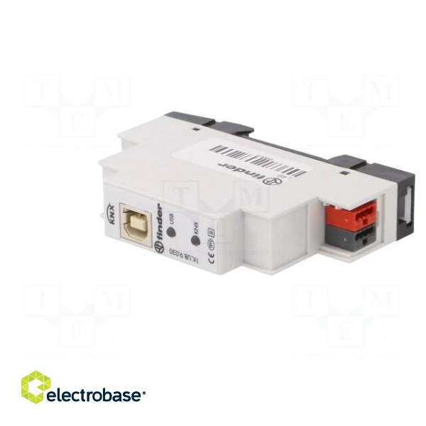 KNX-USB interface | for DIN rail mounting | 30VDC | IP40 | -5÷45°C image 2