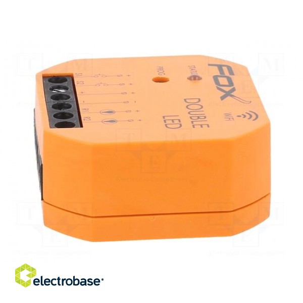 LED controller | FOX | flush mount | 9÷30VDC | IP20 | 0÷45°C | 2.4GHz фото 3