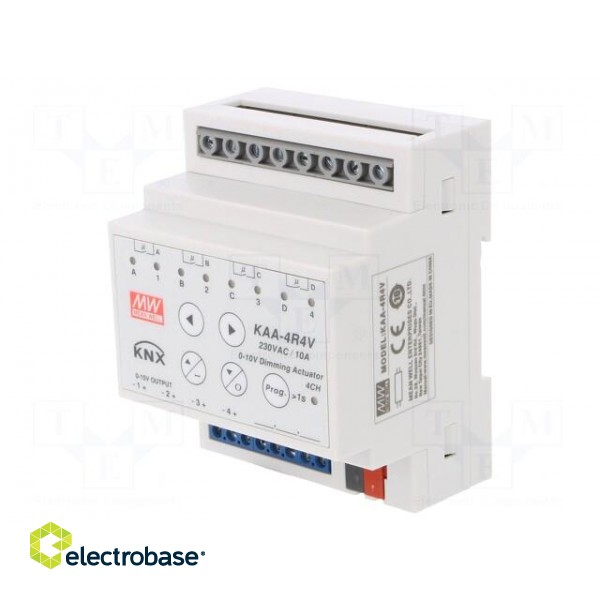 LED controller | KAA | IP20 | 21÷31VDC | 0÷10V,SPST-NO | 72x90x57mm image 1