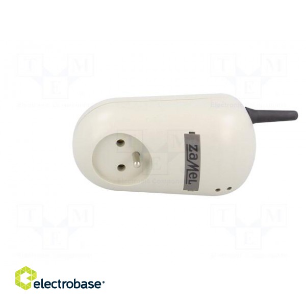 Power socket | EXTA FREE | IP20 | 230VAC | -10÷55°C | Dim: 160x66x90mm image 3
