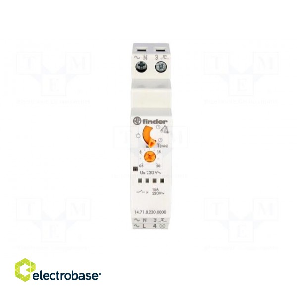 Staircase timer | IP20 | 230VAC | SPST-NO | DIN | 16A | -10÷60°C image 9