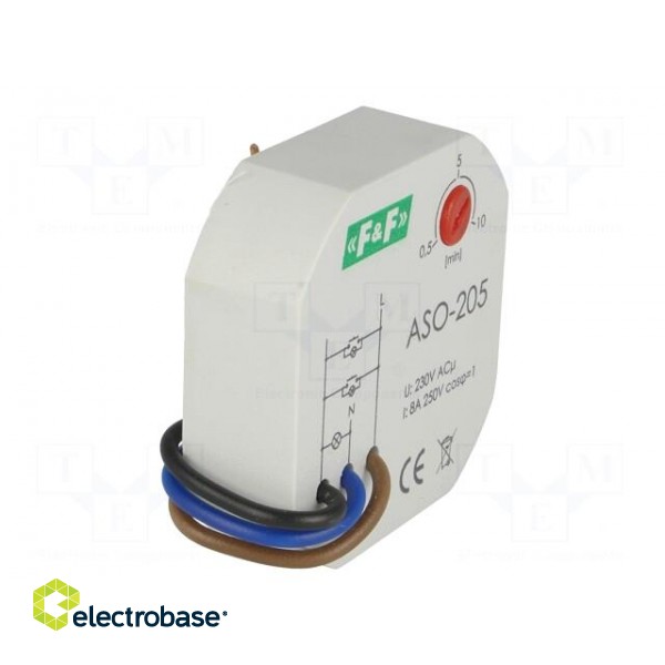 Staircase timer | IP20 | 230VAC | in mounting box | 16A | -20÷50°C image 8