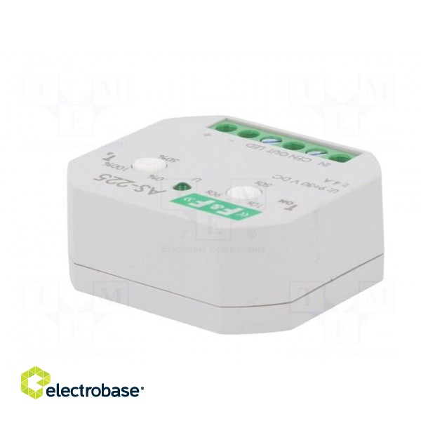Staircase timer | IP20 | 9÷30VDC | in mounting box | 4A | -15÷50°C image 6