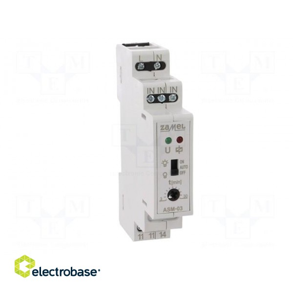 Staircase timer | IP20 | 230VAC | SPST-NO | DIN | 16A | -20÷45°C image 9