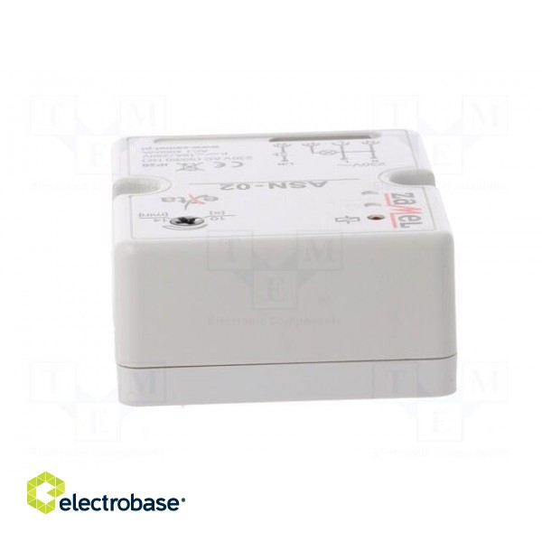 Staircase timer | IP20 | 230VAC | SPST-NO | wall mount | 16A | -20÷45°C image 5