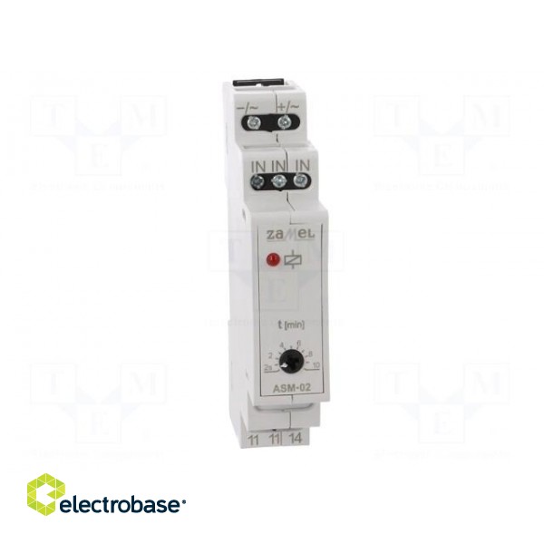 Staircase timer | IP20 | 24VAC | 24VDC | SPST-NO | DIN | 16A | -20÷45°C image 9