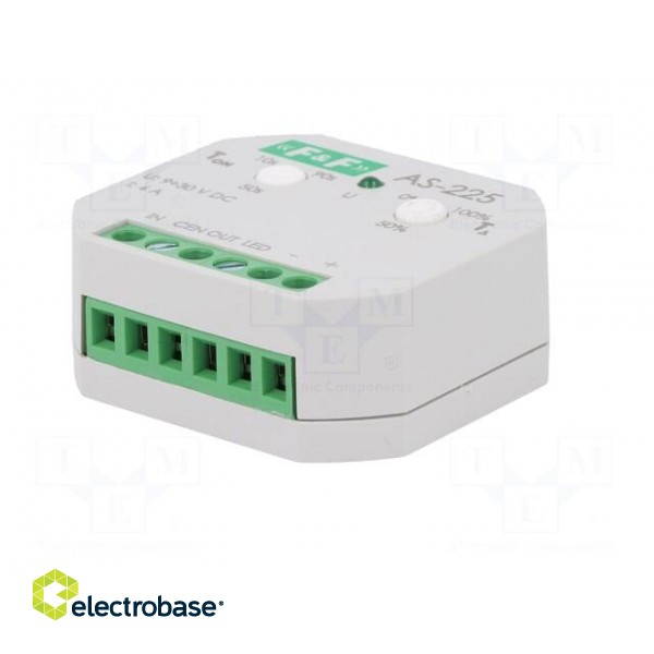 Staircase timer | IP20 | 9÷30VDC | in mounting box | 4A | -15÷50°C image 2