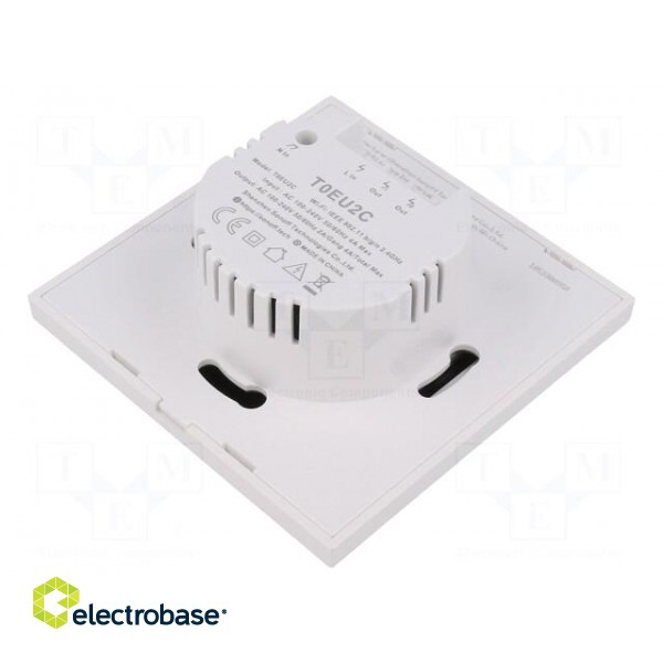 Touch switch | TX | in mounting box | 100÷240VAC | -10÷40°C | white image 2