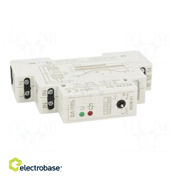 Twilight switch | for DIN rail mounting | 230VAC | SPDT | IP20 image 9