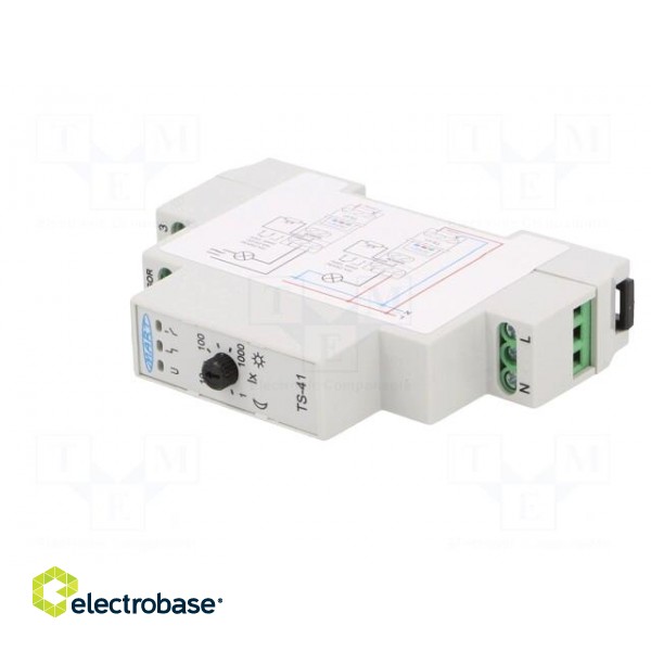 Twilight switch | for DIN rail mounting | 230VAC | SPDT | IP20 | 16A image 2