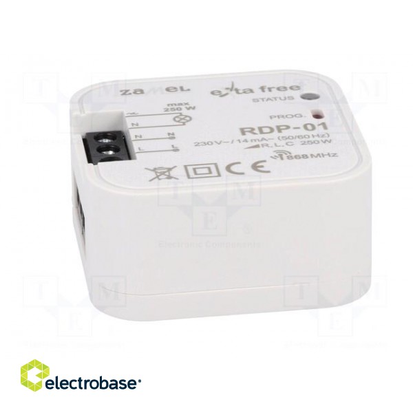 Wireless control set | EXTA FREE | IP20 | -10÷55°C | 868.32MHz paveikslėlis 9