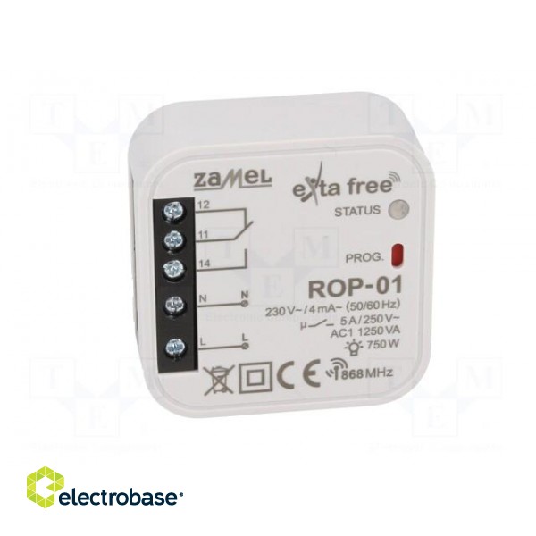 Wireless control set | EXTA FREE | IP20 | -10÷55°C | 868.32MHz image 8