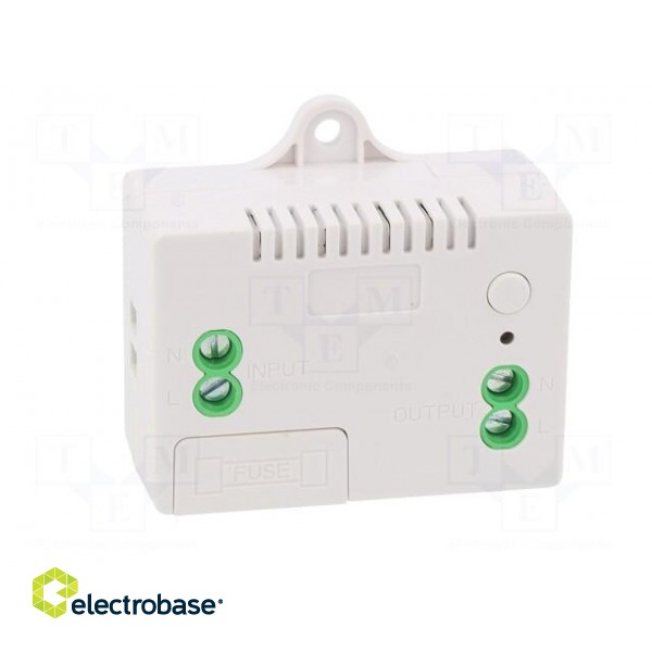 Wireless control set | wall mount,glued,screw | 230VAC | relay image 9