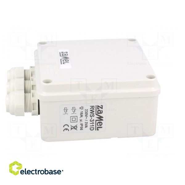 Wireless cutout power switch | EXTA FREE | IP56 | 230VAC | NO x2 image 3