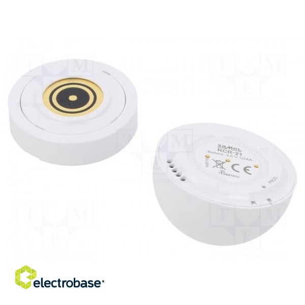 Wireless motion sensor | EXTA LIFE | 3÷3.6VDC | NC + NO | IP20 | 300m image 2