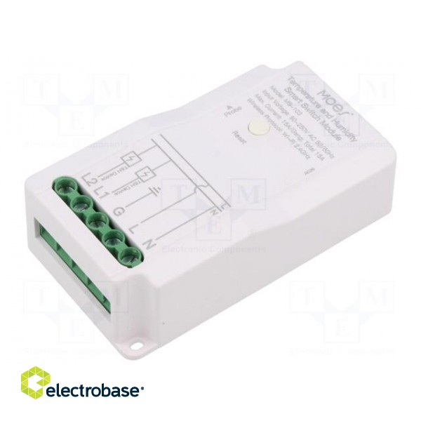 Wireless temperature sensor | 90÷250VAC | Ch: 2 | WIFI