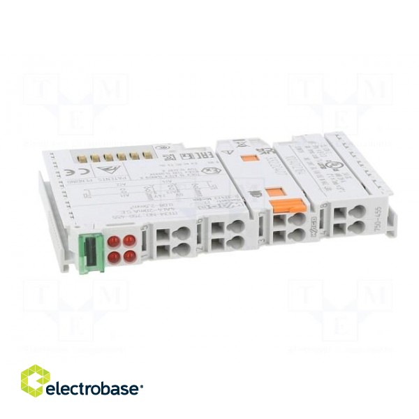 Analog input | for DIN rail mounting | IP20 | IN: 4 | 12x100x69.8mm image 9