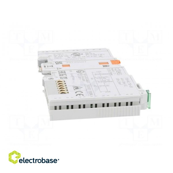 Analog input | for DIN rail mounting | IP20 | IN: 4 | 12x100x69.8mm image 7