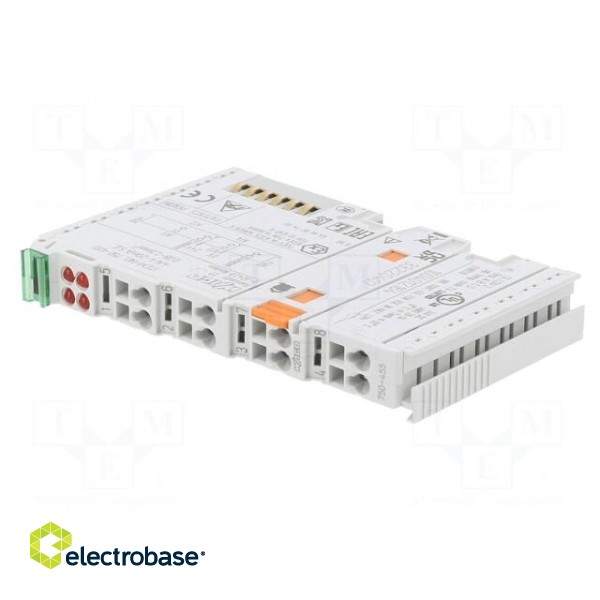 Analog input | for DIN rail mounting | IP20 | IN: 4 | 12x100x69.8mm image 2