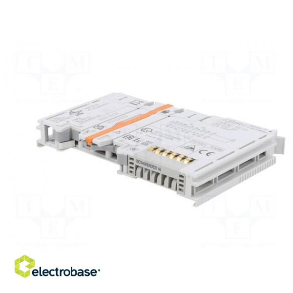 Analog input | for DIN rail mounting | 750/753 | IP20 | IN: 8 | 0÷55°C image 2