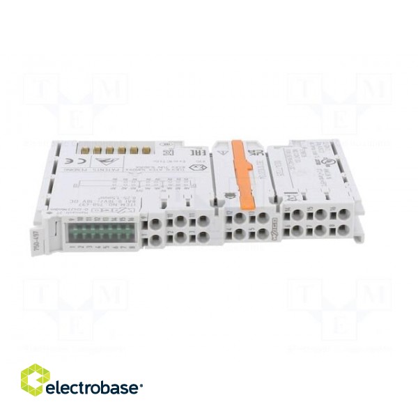 Analog input | for DIN rail mounting | IP20 | IN: 8 | 12x100x69mm фото 5
