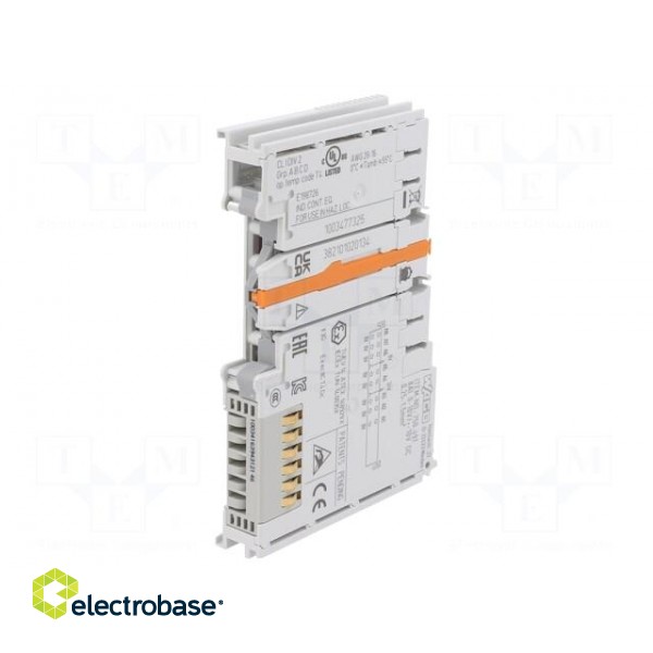 Analog input | for DIN rail mounting | IP20 | IN: 8 | 12x100x69mm фото 1
