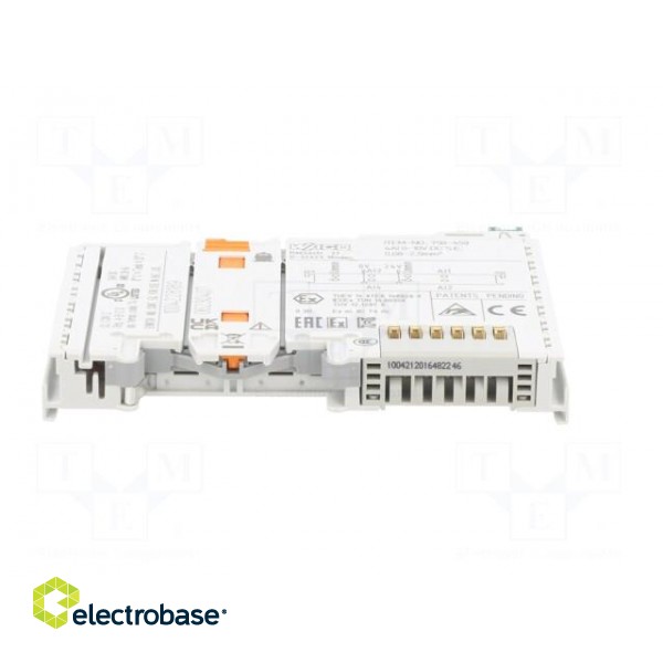 Analog input | for DIN rail mounting | IP20 | IN: 4 | 12x100x69.8mm фото 5
