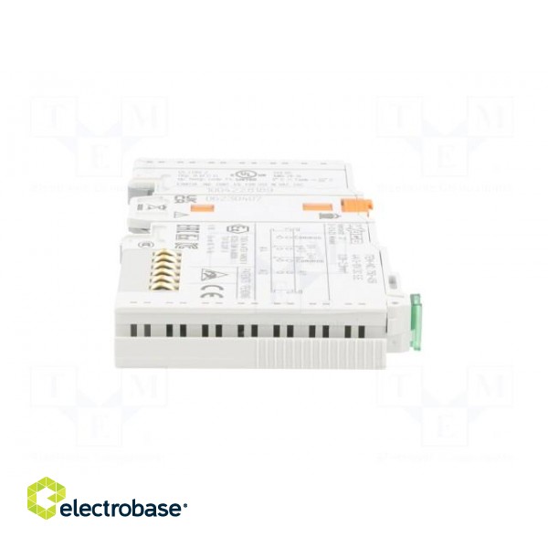 Analog input | for DIN rail mounting | IP20 | IN: 4 | 12x100x69.8mm фото 7