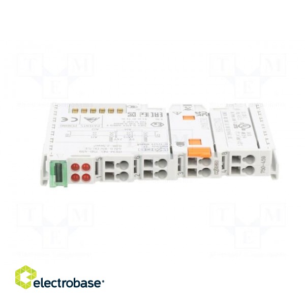 Analog input | for DIN rail mounting | IP20 | IN: 4 | 12x100x69.8mm фото 9