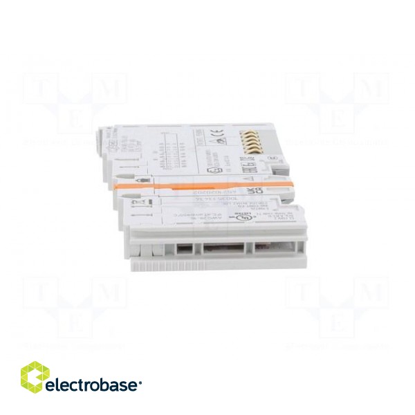 Analog input | for DIN rail mounting | IP20 | IN: 8 | 12x100x69mm image 7