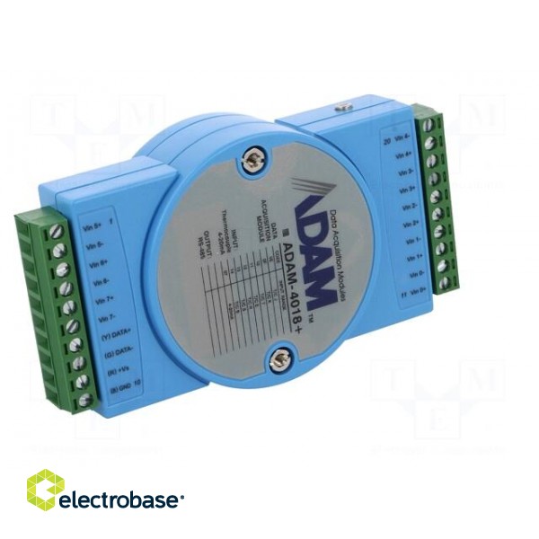 Industrial module: analog input | Number of ports: 1 | 10÷30VDC фото 3