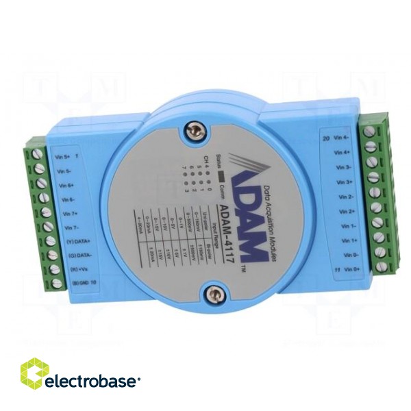Industrial module: analog input | Number of ports: 1 | 10÷48VDC фото 4