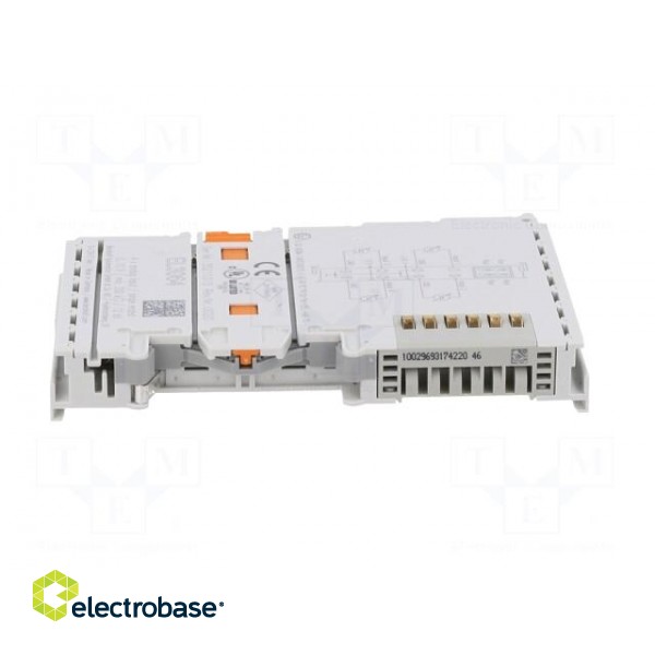 Analog input | Resolution: 12bit | IP20 | EtherCAT | IN: 4 | IN 1: 0÷10V фото 3