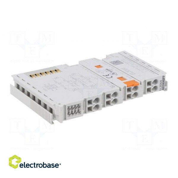 Analog input | Resolution: 12bit | IP20 | EtherCAT | IN: 4 | IN 1: 0÷10V фото 7