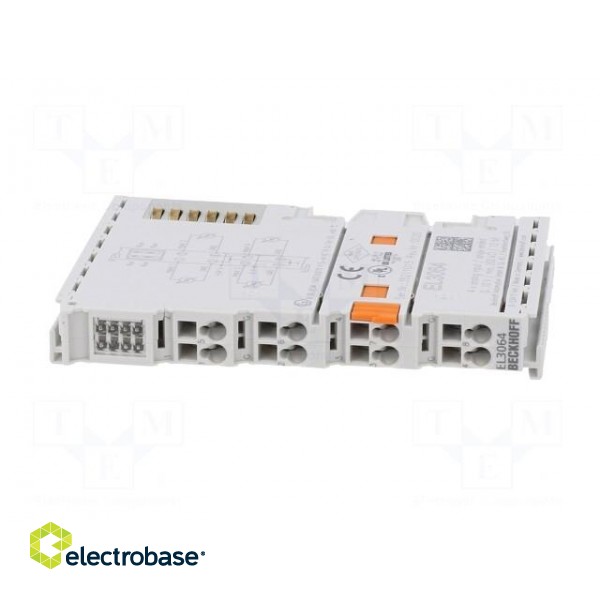 Analog input | Resolution: 12bit | IP20 | EtherCAT | IN: 4 | IN 1: 0÷10V фото 8
