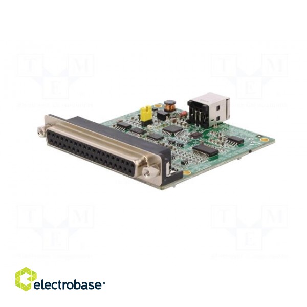 Industrial module: analog I/O module | 10ksps | D-Sub 37pin | 500mA фото 4