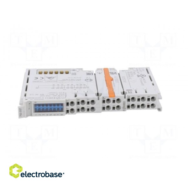 Analog output | for DIN rail mounting | IP20 | OUT: 8 | 12x100x69mm фото 5