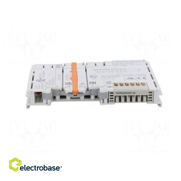 Analog output | for DIN rail mounting | IP20 | OUT: 8 | 12x100x69mm фото 9