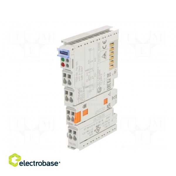 Analog output | for DIN rail mounting | IP20 | OUT: 4 | 12x100x69.8mm фото 1