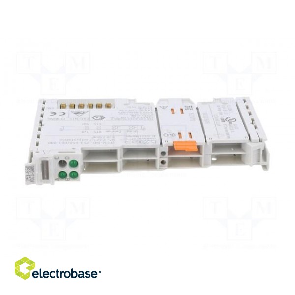 Communication | for DIN rail mounting | RS232C | IP20 | 750/753 фото 5