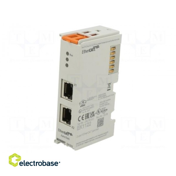 Communication | RJ45 x2 | IP20 | EtherCAT | -25÷60°C image 1