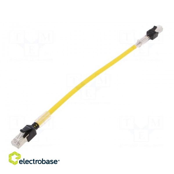 Connecting cable | IP20 | 30VDC | 1A | 0.3m | XS6 | -25÷75°C | Cat: 6a