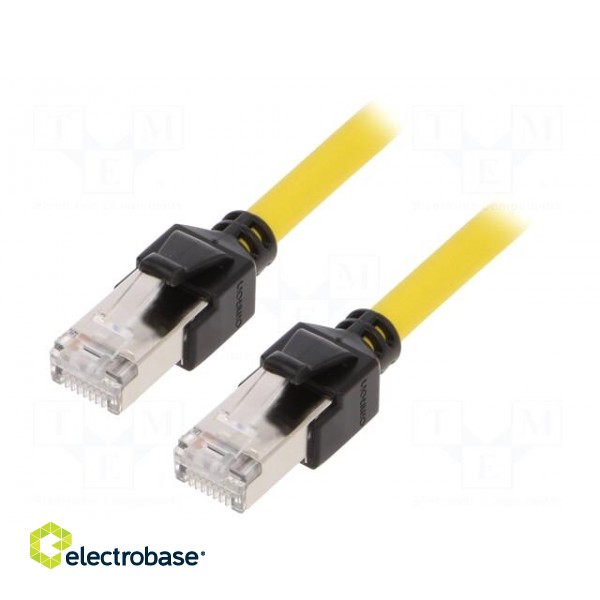 Connecting cable | IP20 | 30VDC | 1A | 0.5m | XS6 | -25÷75°C | Cat: 6a