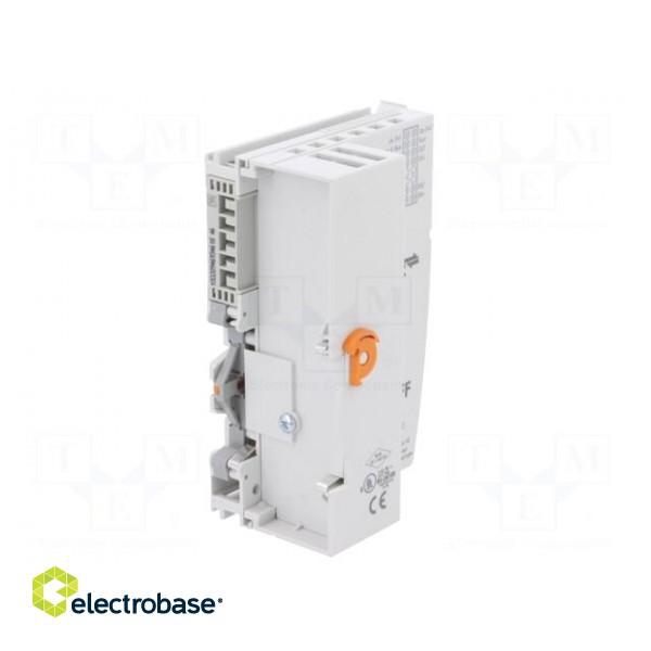 Converter | 24VDC | RJ45 x2 | IP20 | EtherCAT | OUT: 4 | IN: 4 | 44x100x68mm image 6