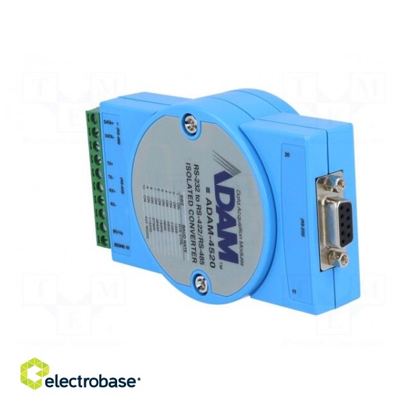 Industrial module: converter | RS232/RS422/RS485 | 10÷30VDC image 4
