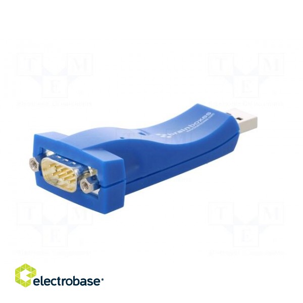 Industrial module: converter | RS232/USB | Number of ports: 1 | IP30 фото 3
