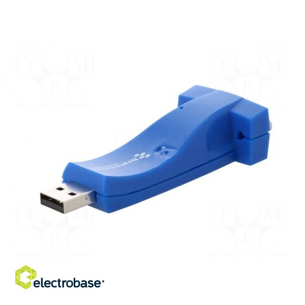 Converter | RS232/USB | Number of ports: 1 | IP30 | 89x35x20mm | 0÷60°C image 7