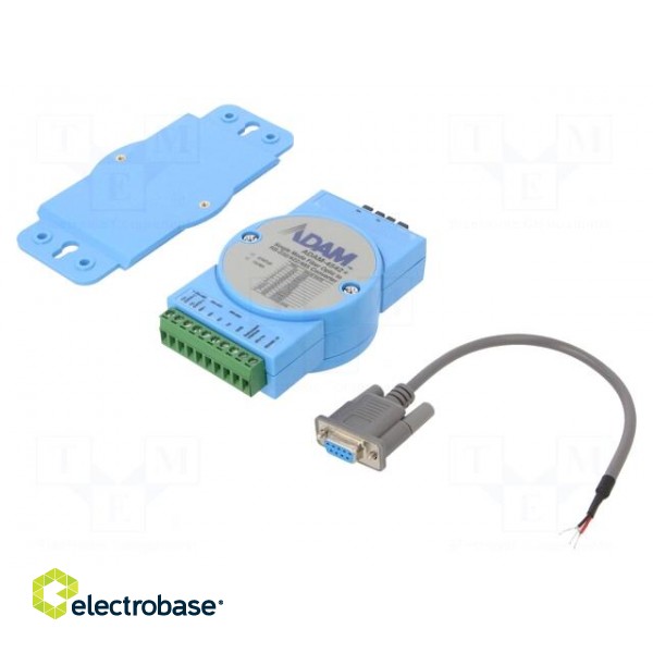 Converter | single-mode fiber optic / RS232/RS422/RS485 | SC x1 image 1